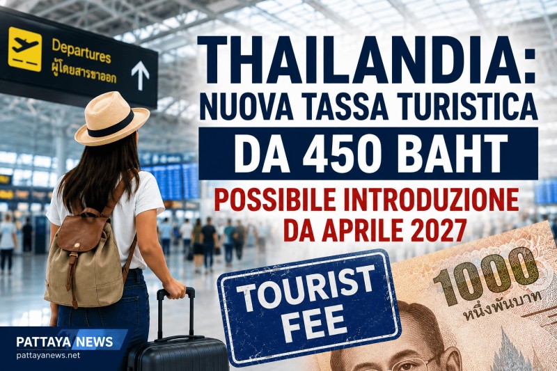 Tassa turistica Thailandia