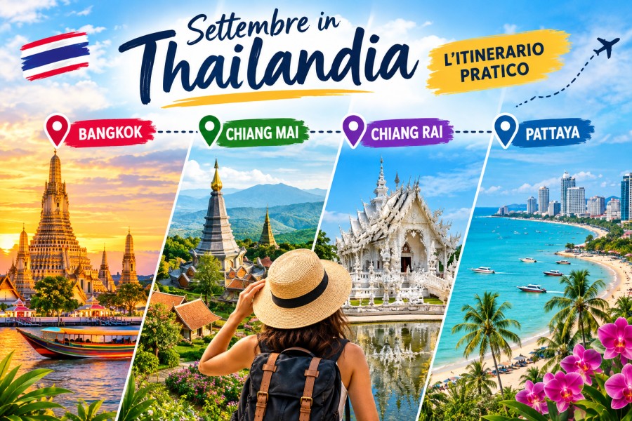 Itinerario Pratico Thailandia Settembre